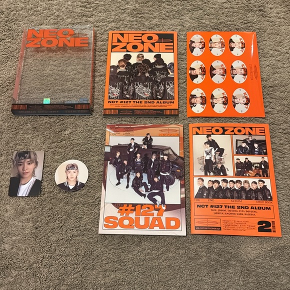 NCT 127 NEOZONE COMPLETE ALBUM - Picture 3 of 5
